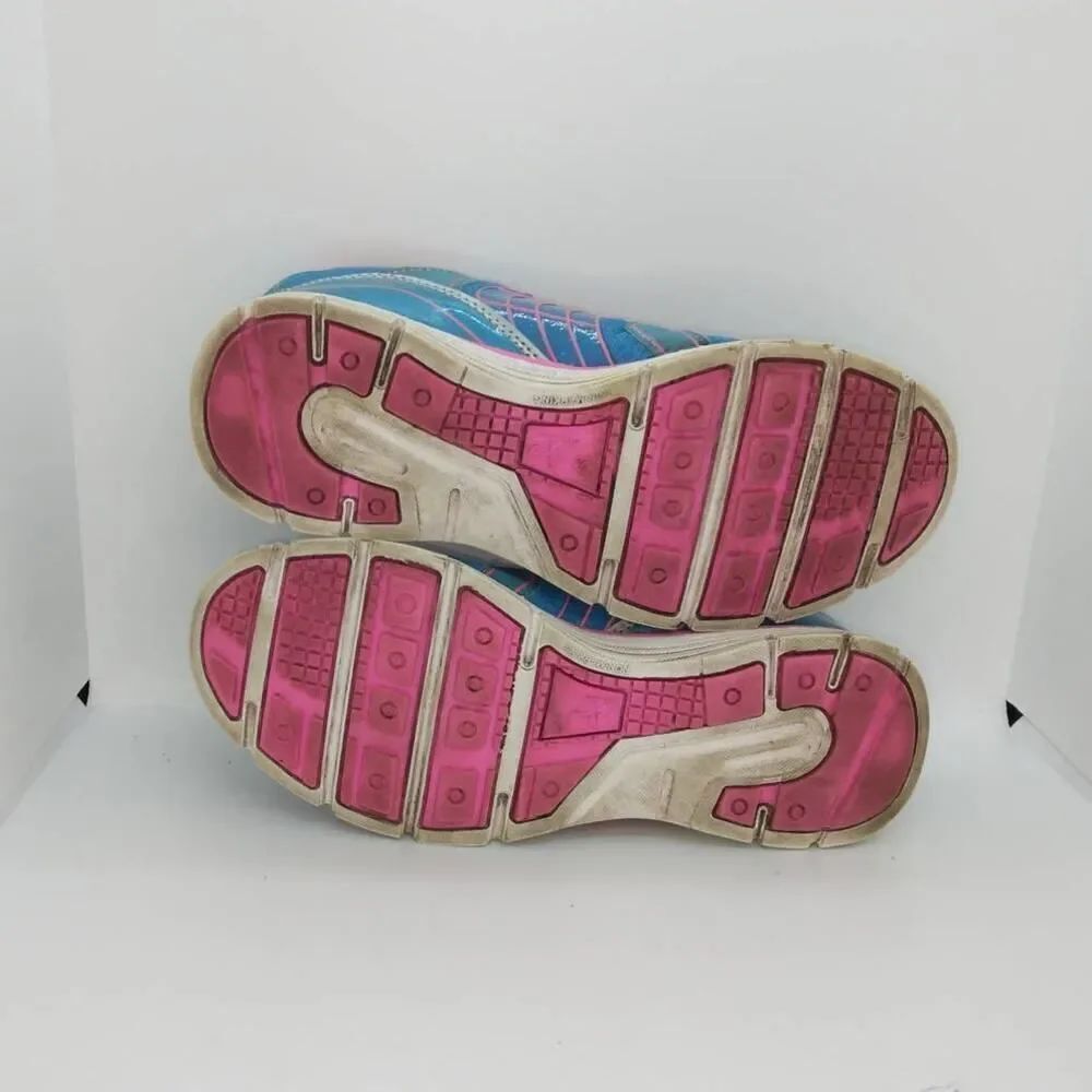 Athletech Women's Blue & Pink Running Sneakers - Size 7.5M - Picture 5 of 6